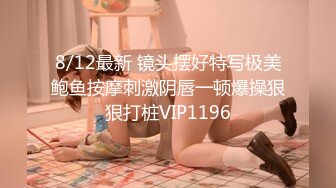 8/12最新 镜头摆好特写极美鲍鱼按摩刺激阴唇一顿爆操狠狠打桩VIP1196