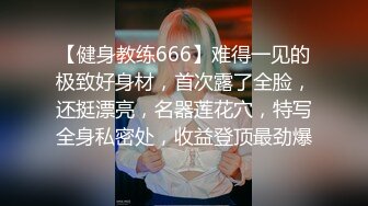 【健身教练666】难得一见的极致好身材，首次露了全脸，还挺漂亮，名器莲花穴，特写全身私密处，收益登顶最劲爆