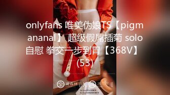 onlyfans 唯美伪娘TS【pigmananal】 超级假屌插菊 solo自慰 拳交一步到胃【368V】 (53)